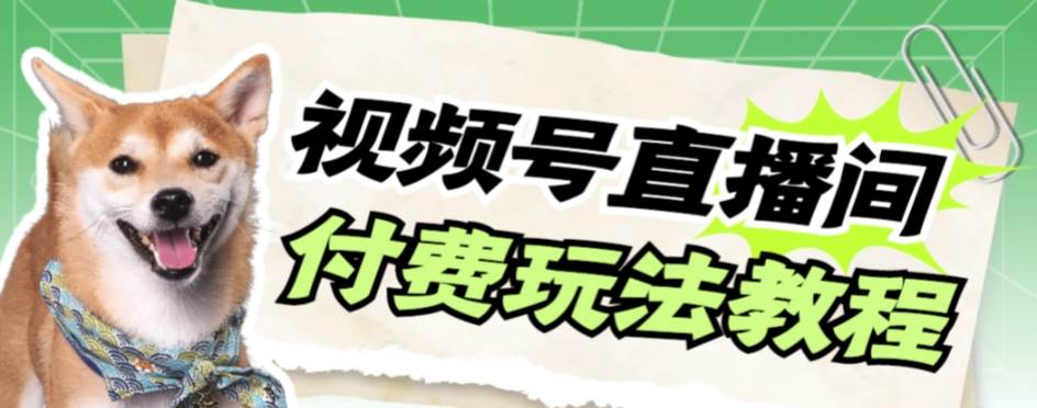 视频号美女付费无人直播，轻松日入500+【详细玩聚合网创-网创项目资源站-副业项目-创业项目-搞钱项目聚合网创