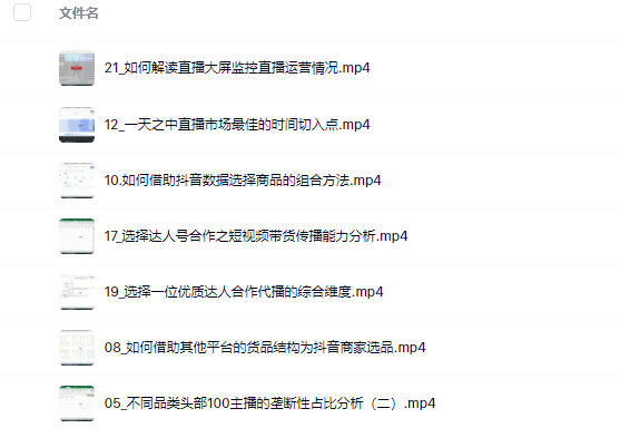 宁静数据2022抖音数据化运营系列课，最新的抖音直播间起爆算法聚合网创-网创项目资源站-副业项目-创业项目-搞钱项目聚合网创