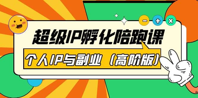 超级IP孵化陪跑课：个人IP与副业（高阶版）41节课聚合网创-网创项目资源站-副业项目-创业项目-搞钱项目聚合网创