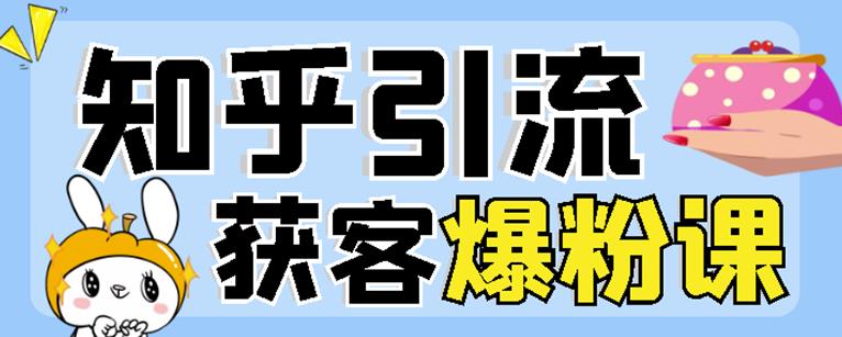 2022船长知乎引流+无脑爆粉技术：每一篇都是爆款，不吹牛，引流效果杠杠的聚合网创-网创项目资源站-副业项目-创业项目-搞钱项目聚合网创