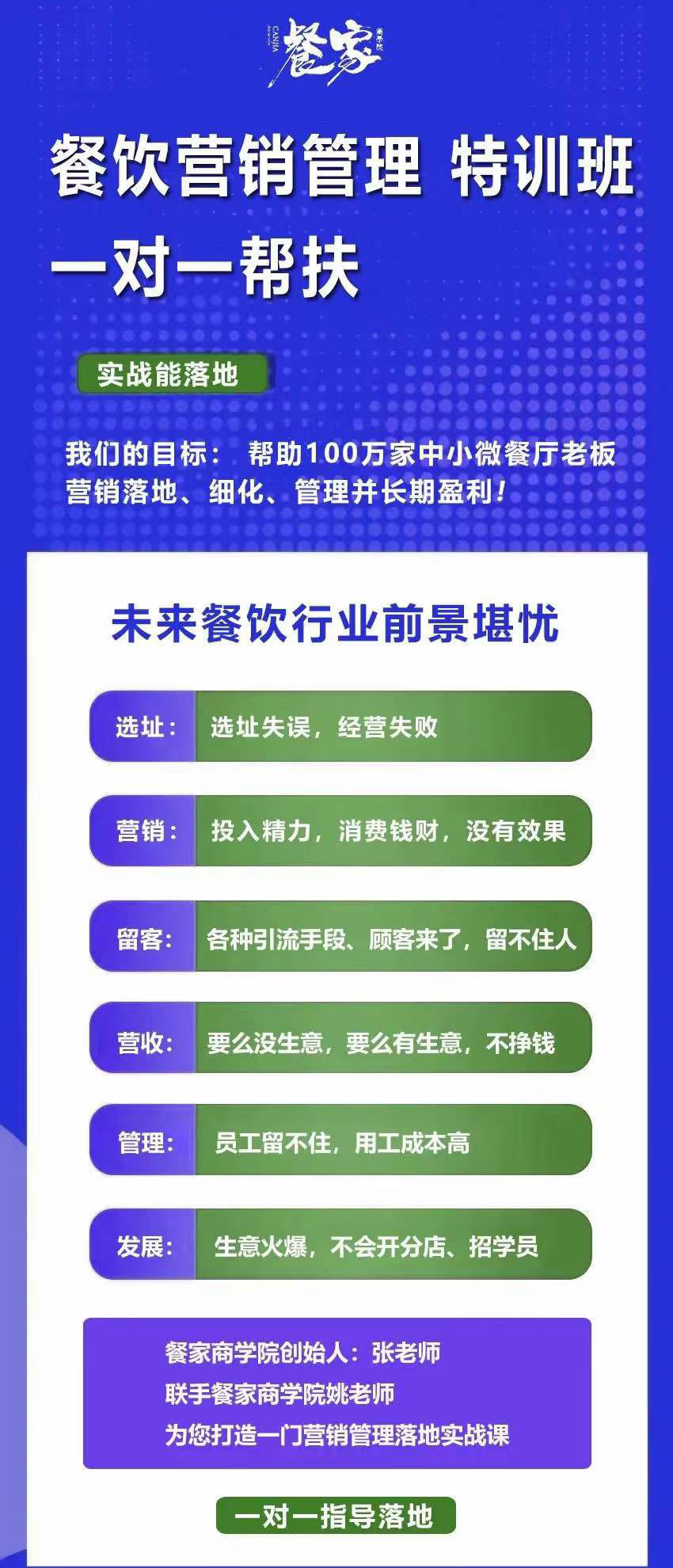 图片[1]聚合网创-网创项目资源站-副业项目-创业项目-搞钱项目餐饮营销管理特训班：选址+营销+留客+营收+管理+发展聚合网创-网创项目资源站-副业项目-创业项目-搞钱项目聚合网创