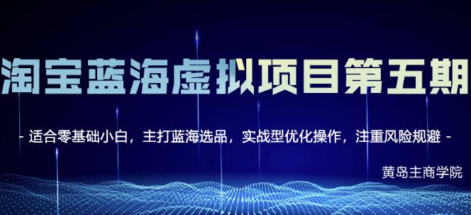 淘宝虚拟无货源3.0+4.0+5.0，适合零基础小白，主打蓝海选品，实战型优化操作聚合网创-网创项目资源站-副业项目-创业项目-搞钱项目聚合网创