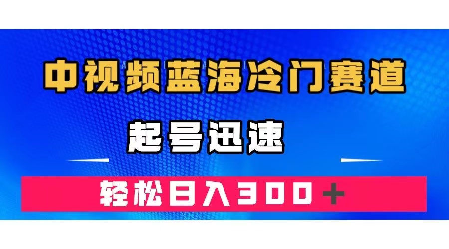中视频蓝海冷门赛道，韩国视频奇闻解说，起号迅速，日入300＋聚合网创-网创项目资源站-副业项目-创业项目-搞钱项目聚合网创